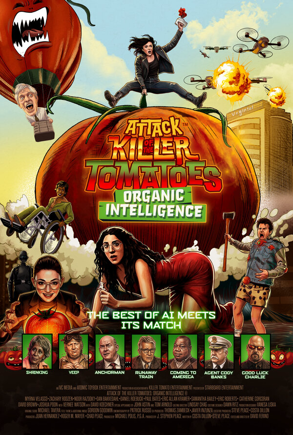 Нападение помидоров-убийц: Органический интеллект постер